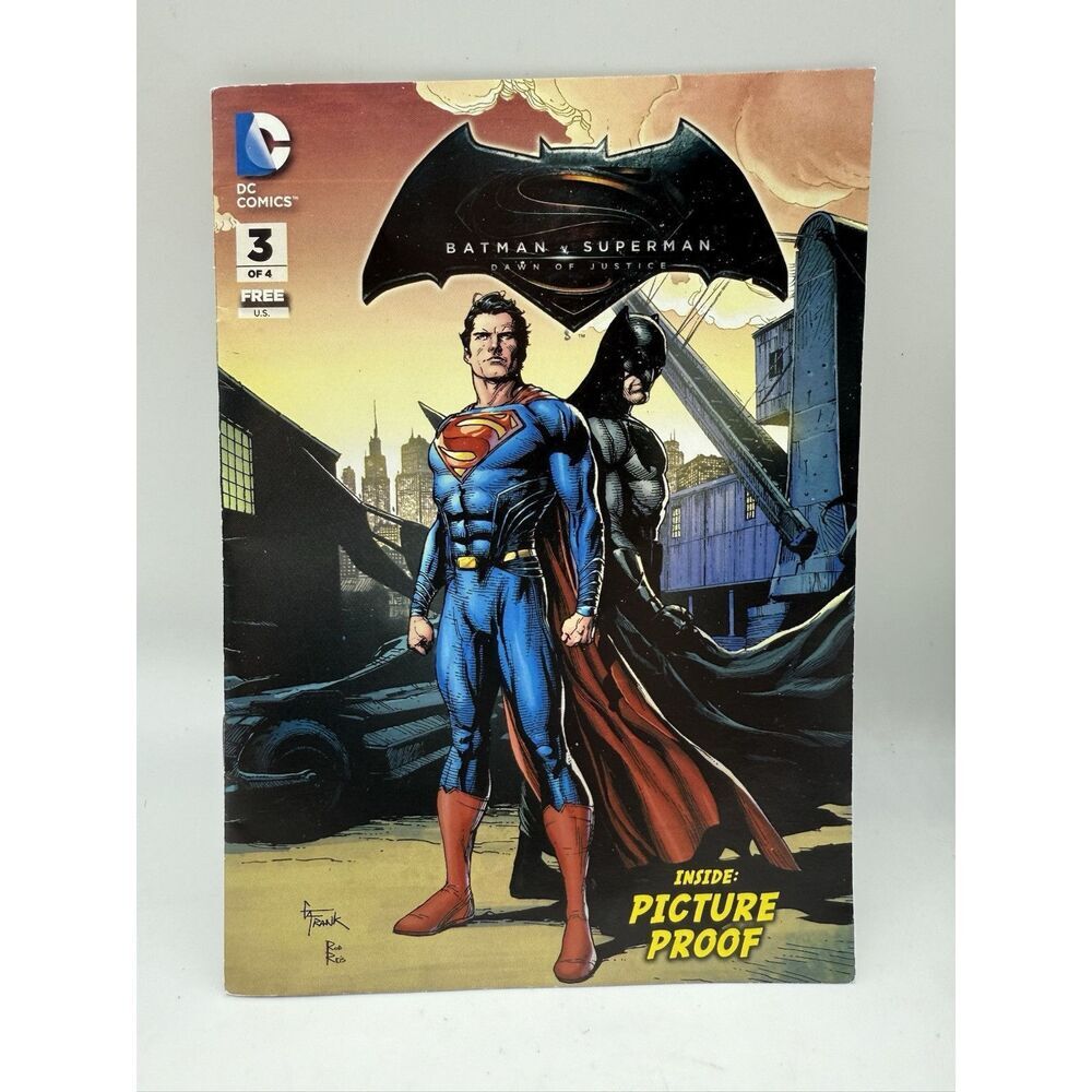 DC Comics BATMAN V SUPERMAN Dawn Of Justice #3 of‎ 4 Mini Comic Book